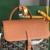 GOYARD Goyardine Calfskin Mini Alpin Backpack Black