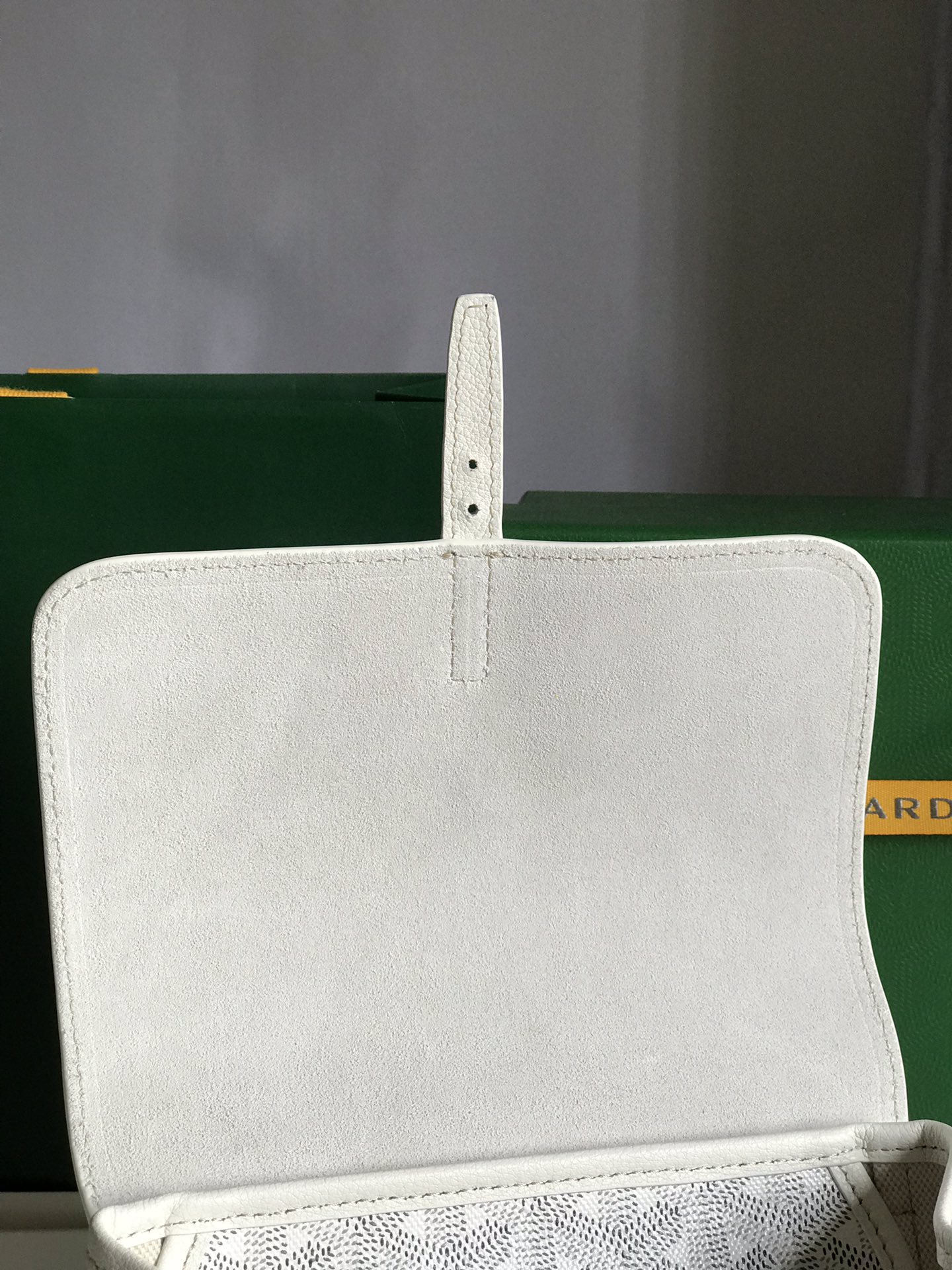 Goyard 3 Way Alpin Backpack in White Leather ref.1930421