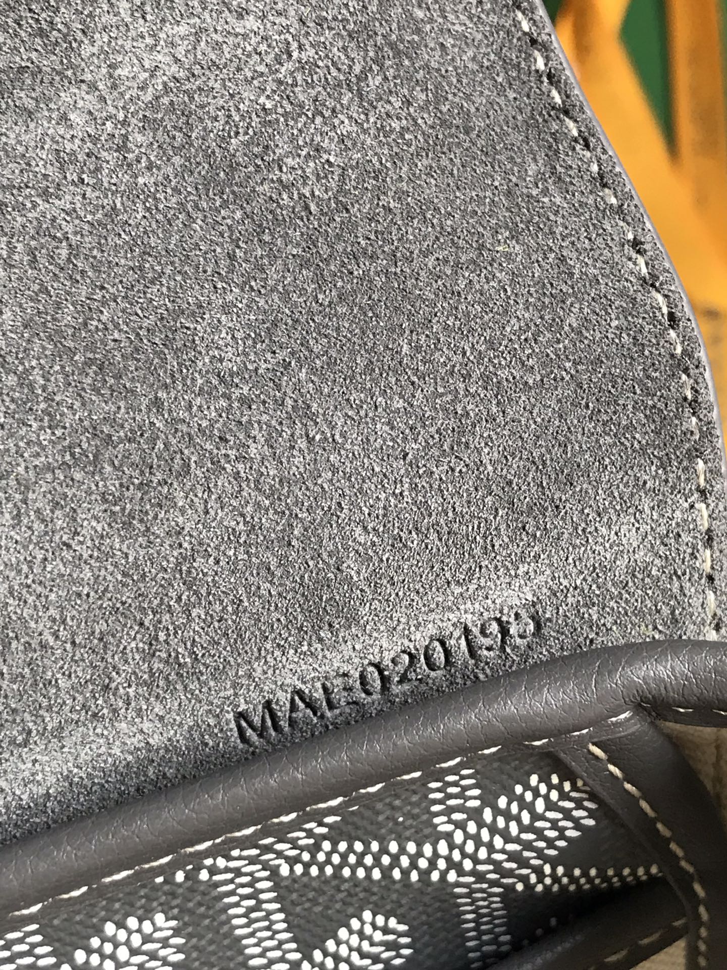 Goyard ALPIN MINI Backpack gray Cloth ref.2005465
