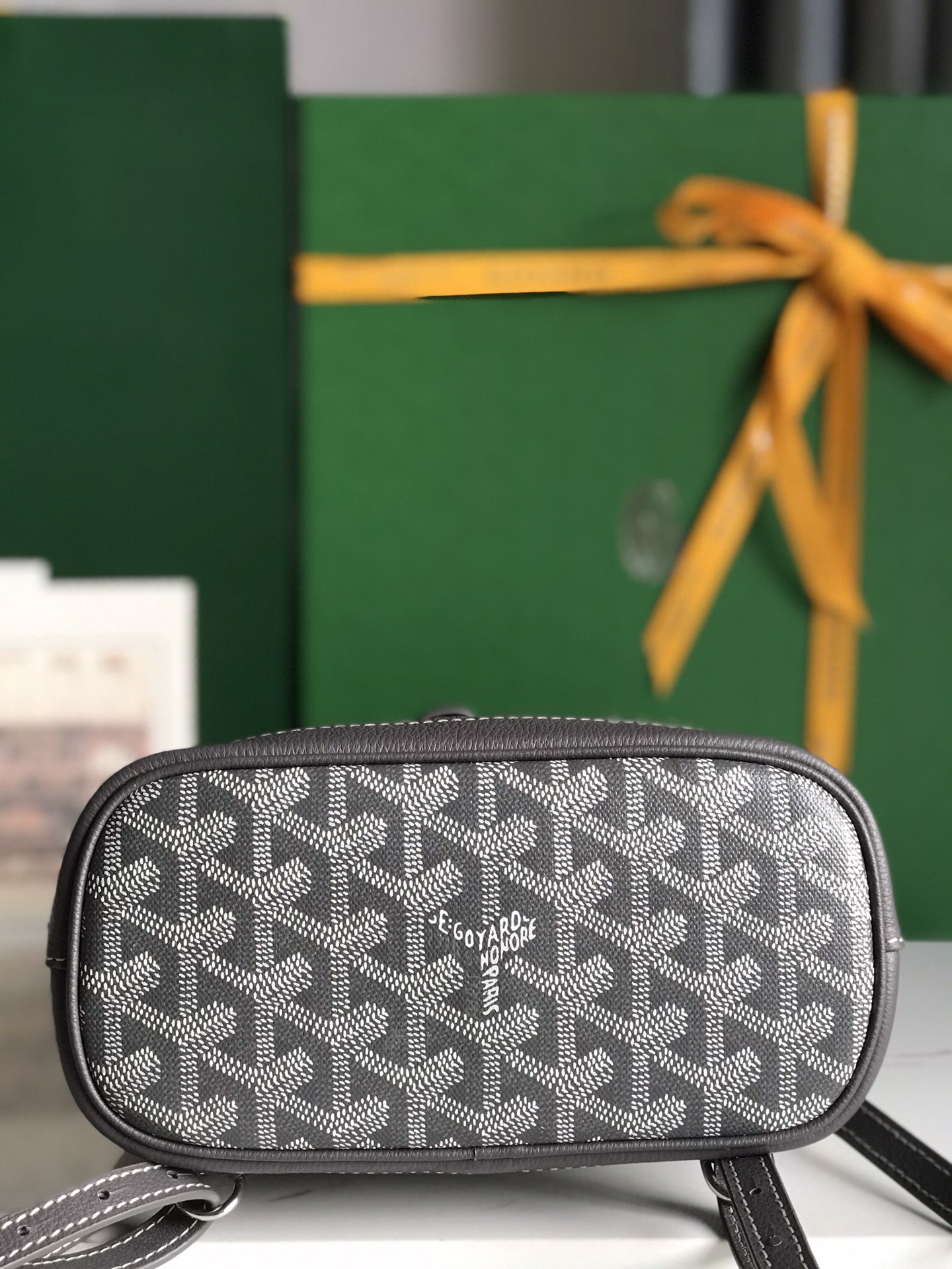 Goyard ALPIN MINI Backpack gray Cloth ref.2005465