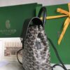 Goyard Alpin Mini Backpack Black/Brown Canvas Leather