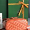 Goyard Alpin Backpack Coated Canvas Mini Orange 2669281g