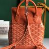 Goyard Alpin Backpack Coated Canvas Mini Orange 2669281g