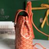 Goyard Alpin Backpack Coated Canvas Mini Orange 2669281g