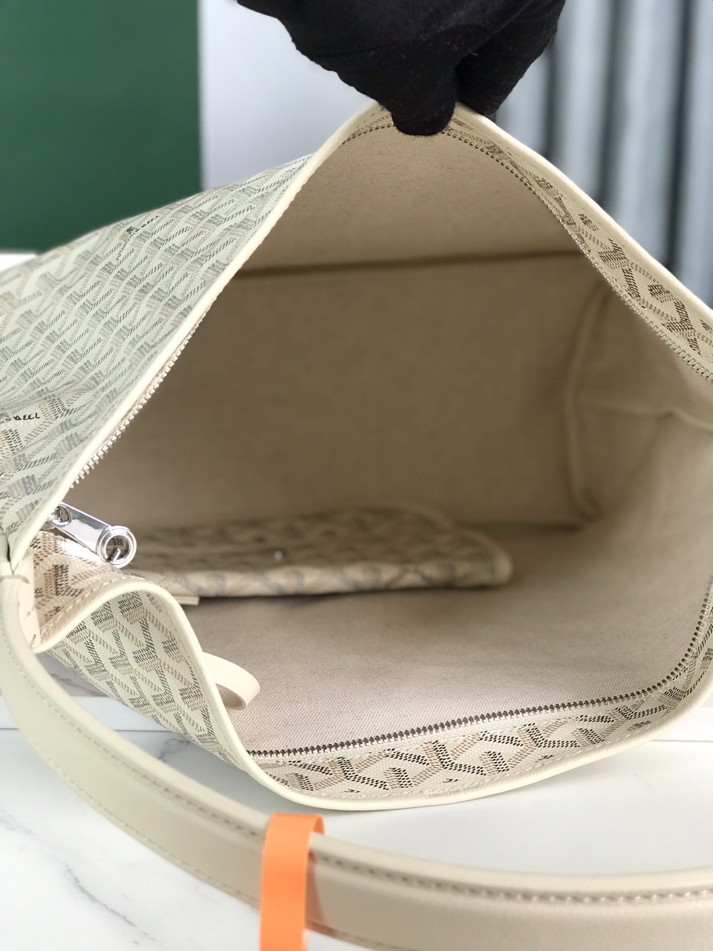 Goyard Bohème Hobo Bag Women's Tote Hobo white