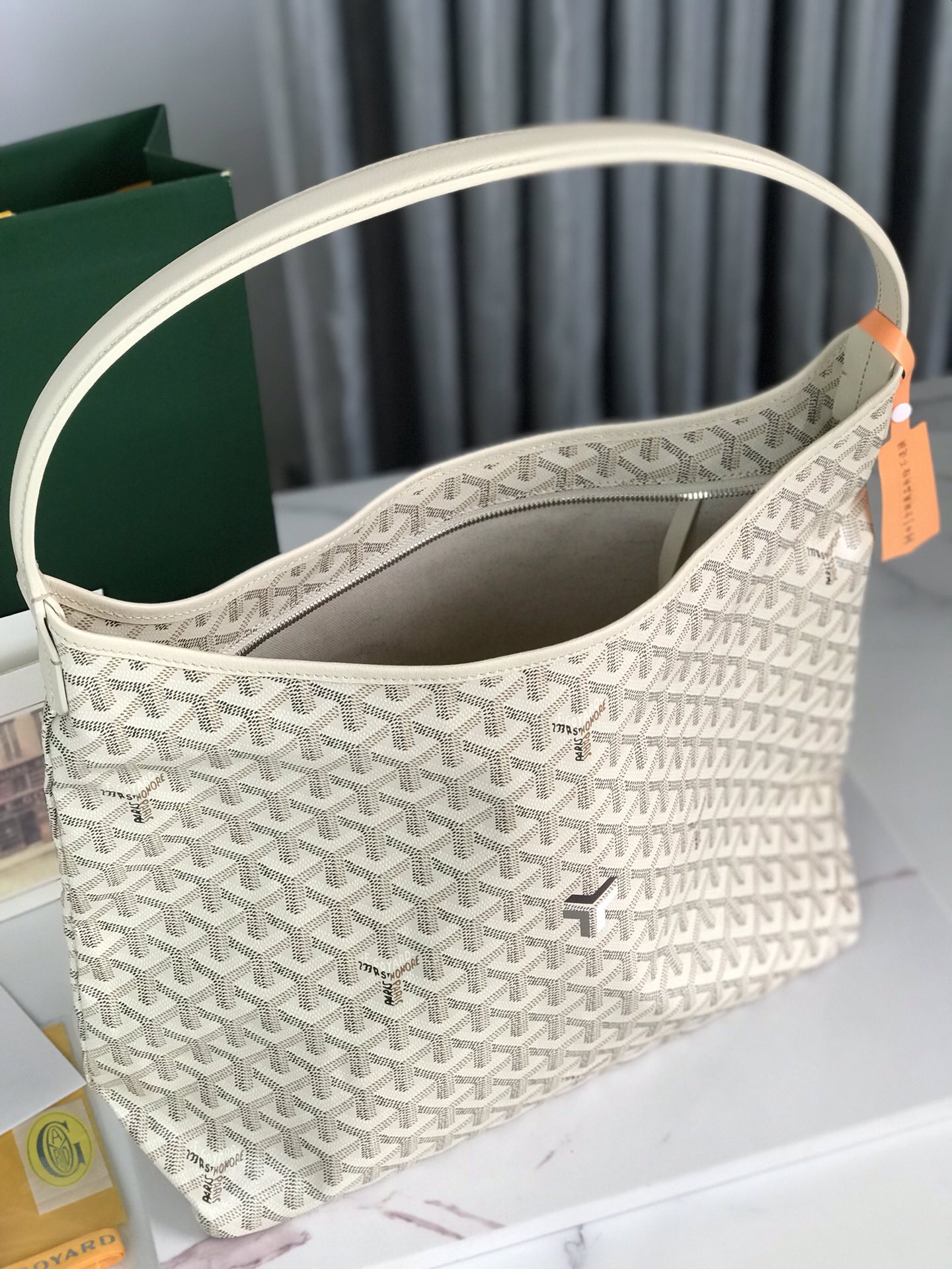 Goyard Bohème Hobo Bag Women's Tote Hobo white