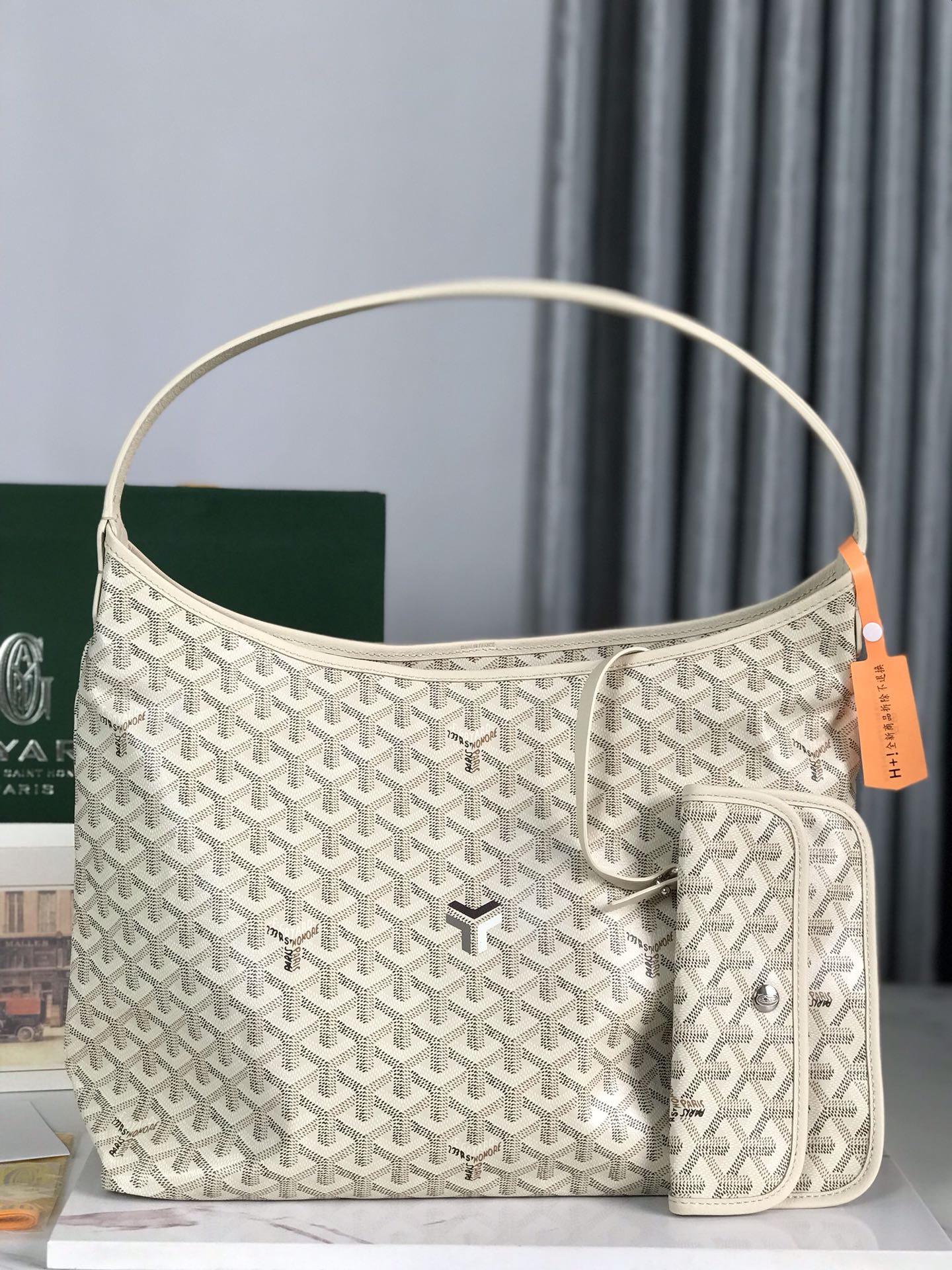 Goyard Bohème Hobo Bag Women’s Tote Hobo white