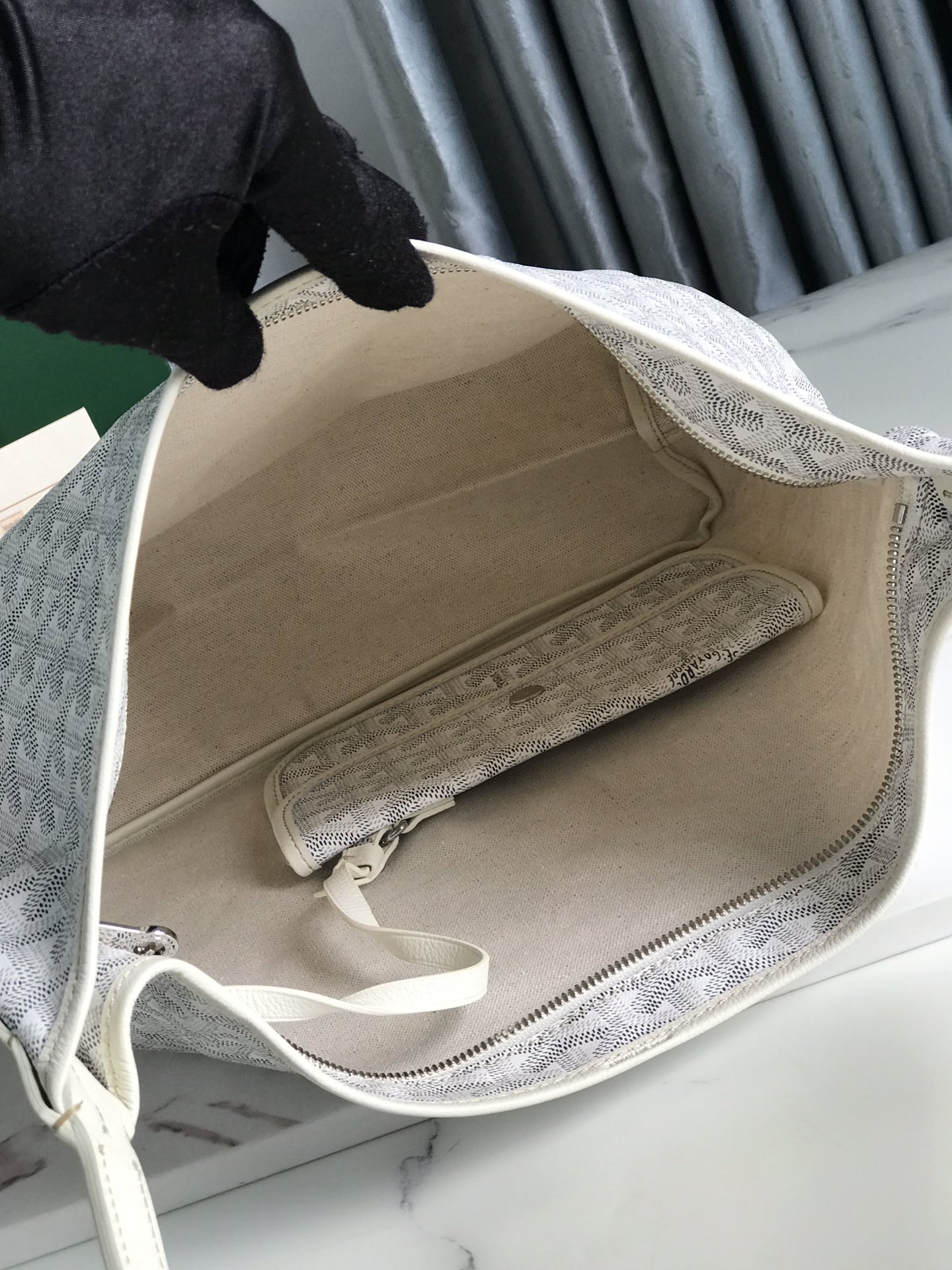Goyard Bohème Hobo Bag Women's Tote white