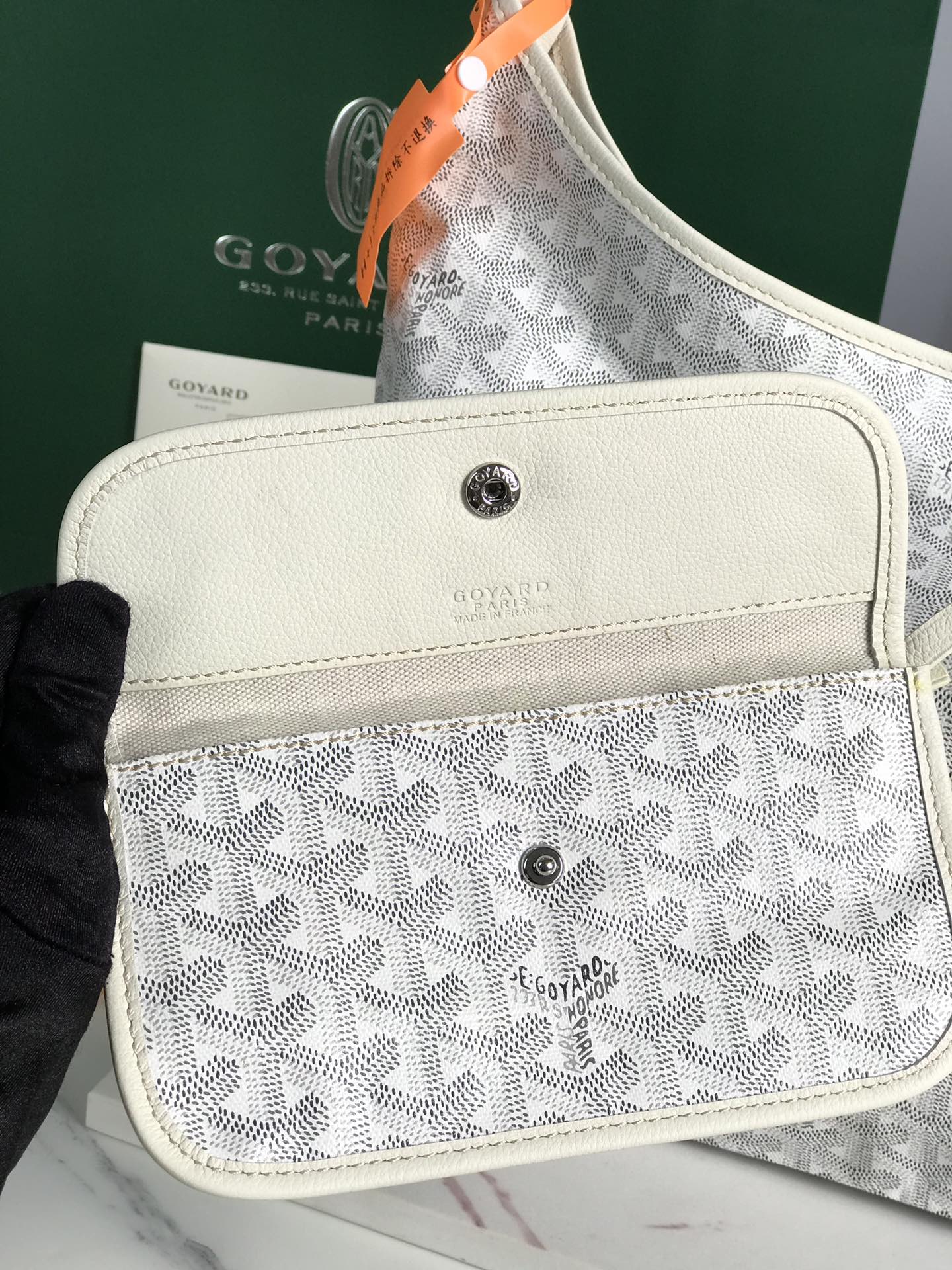 Goyard Bohème Hobo Bag Women's Tote white