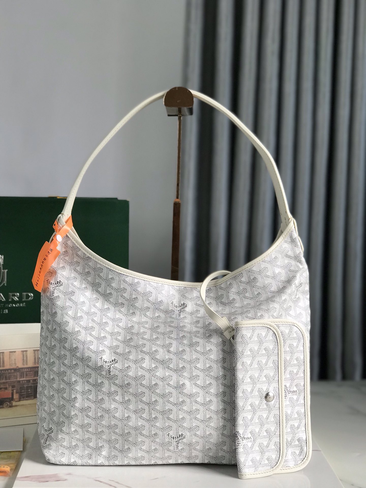 Goyard Bohème Hobo Bag Women's Tote white