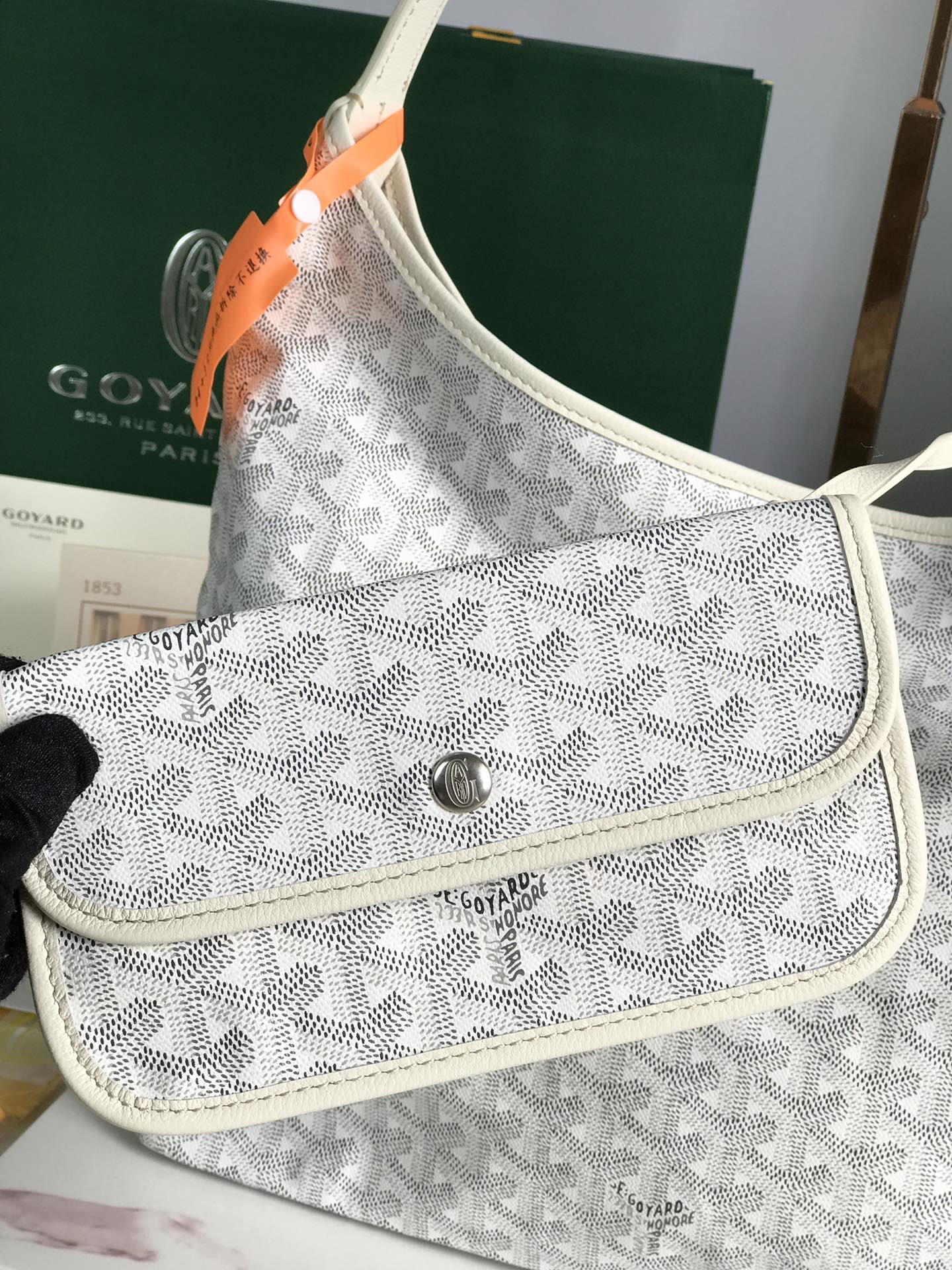 Goyard Bohème Hobo Bag Women's Tote white