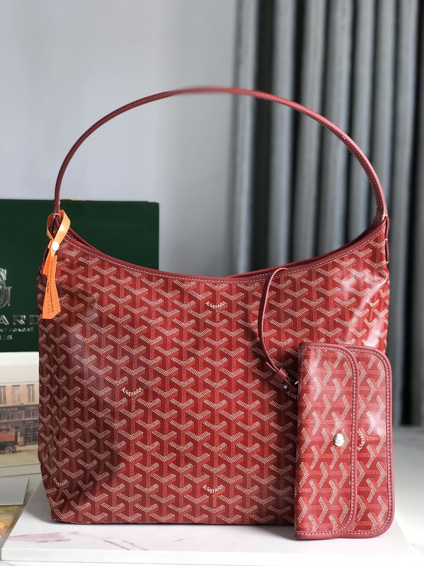 Goyard Bohème Hobo Bag Women’s Tote red