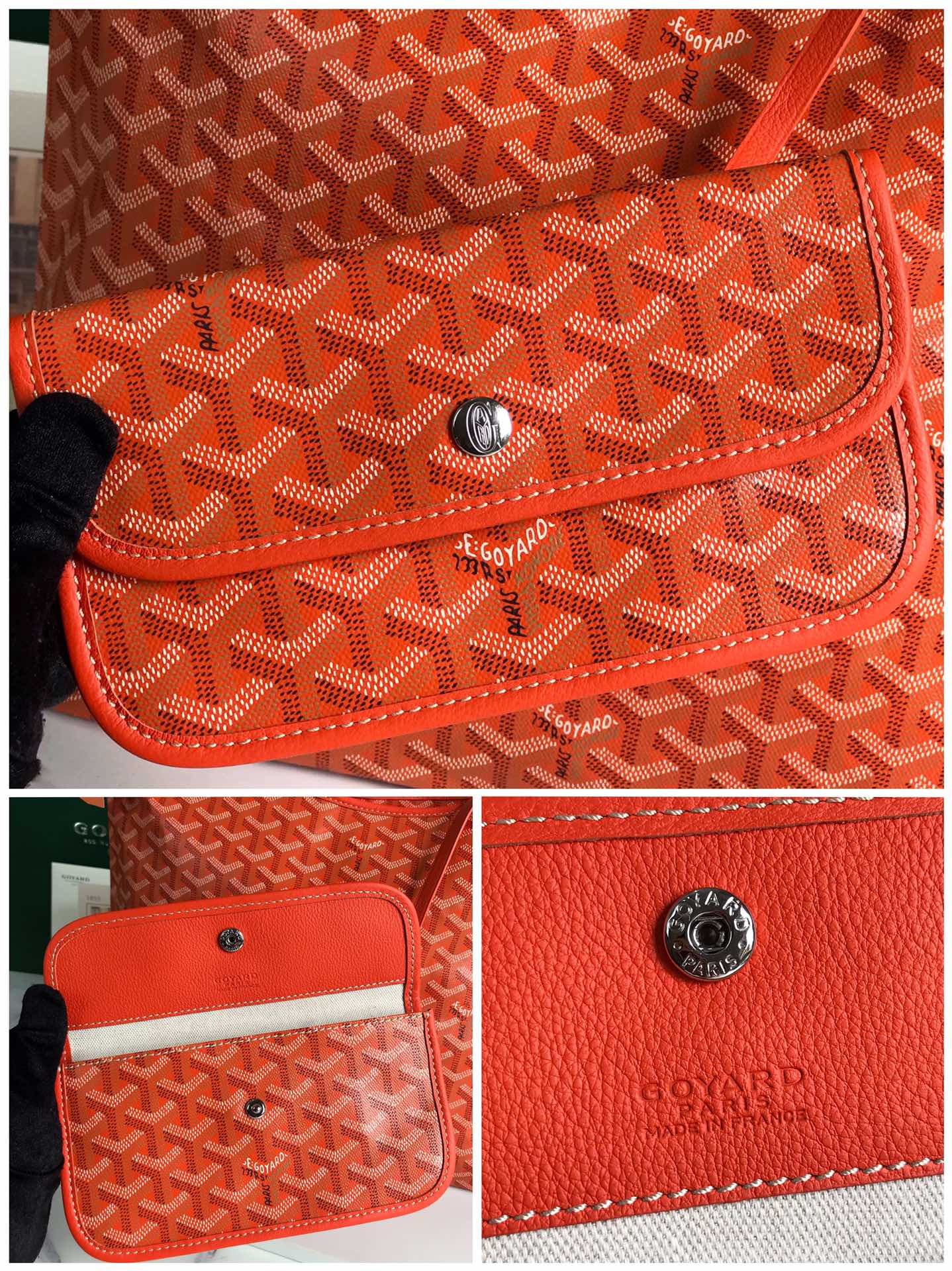 Goyard Bohème Hobo Bag Women's Tote orange