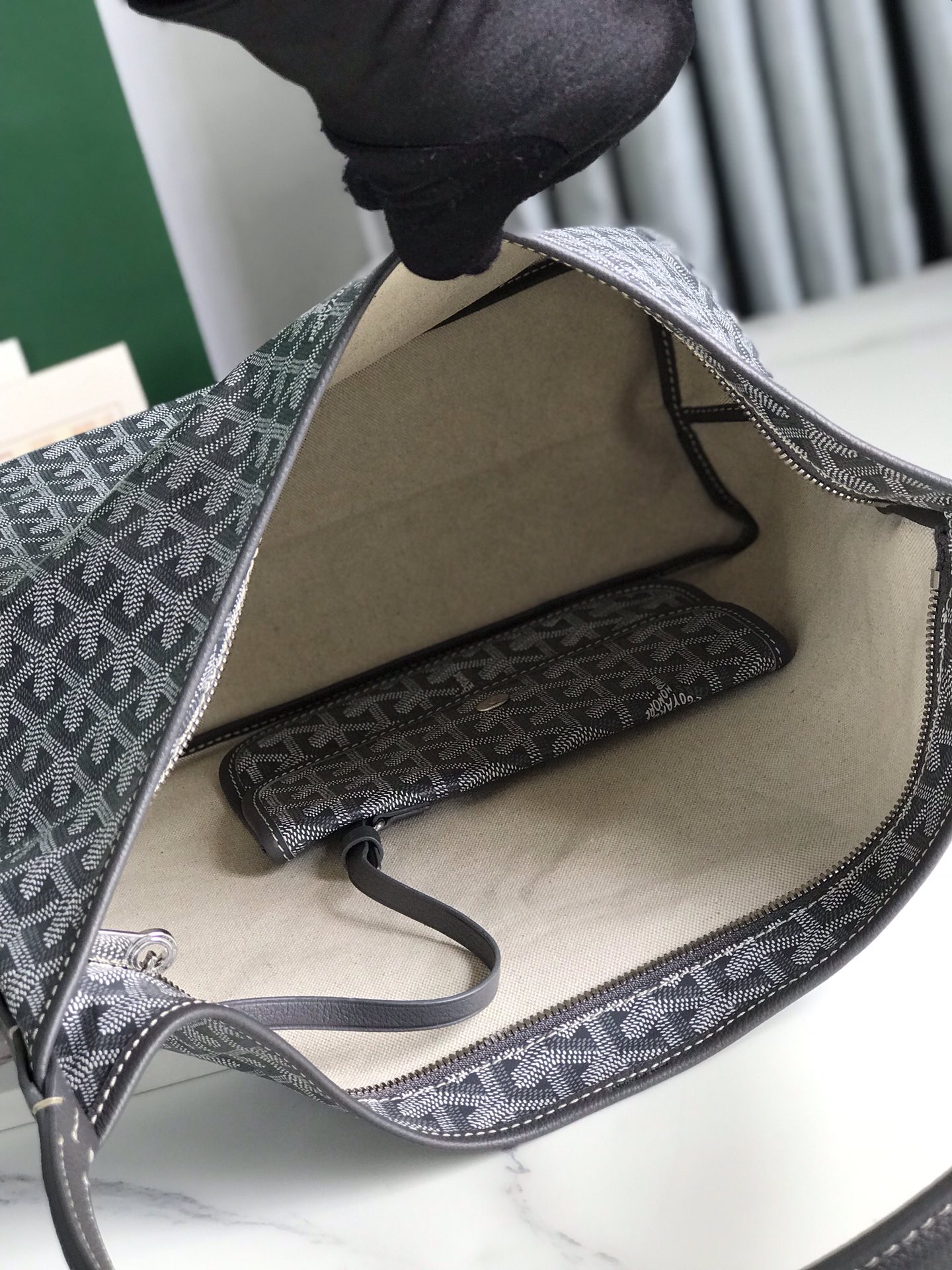 Goyard Bohème Hobo Bag Women's Tote gray