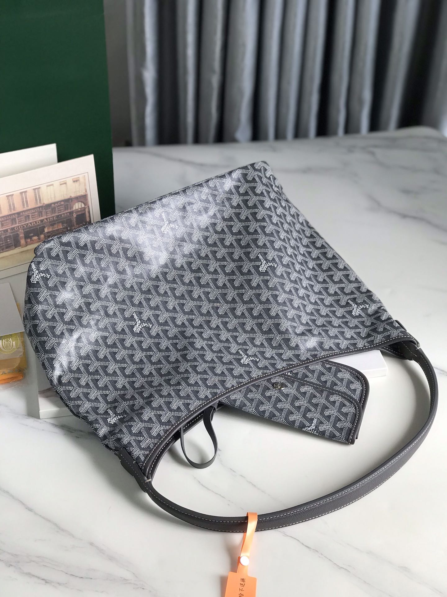 Goyard Bohème Hobo Bag Women's Tote gray