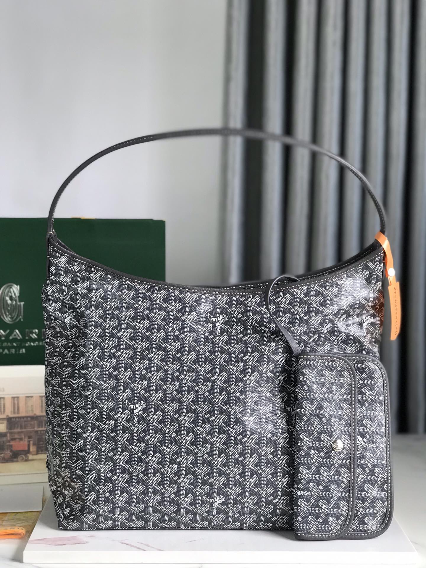 Goyard Bohème Hobo Bag Women’s Tote gray