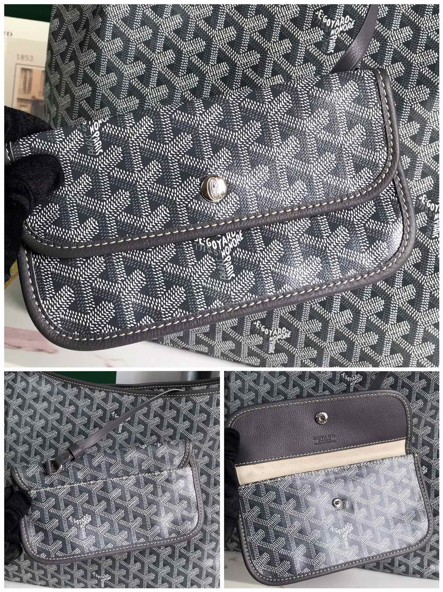 Goyard Bohème Hobo Bag Women's Tote gray