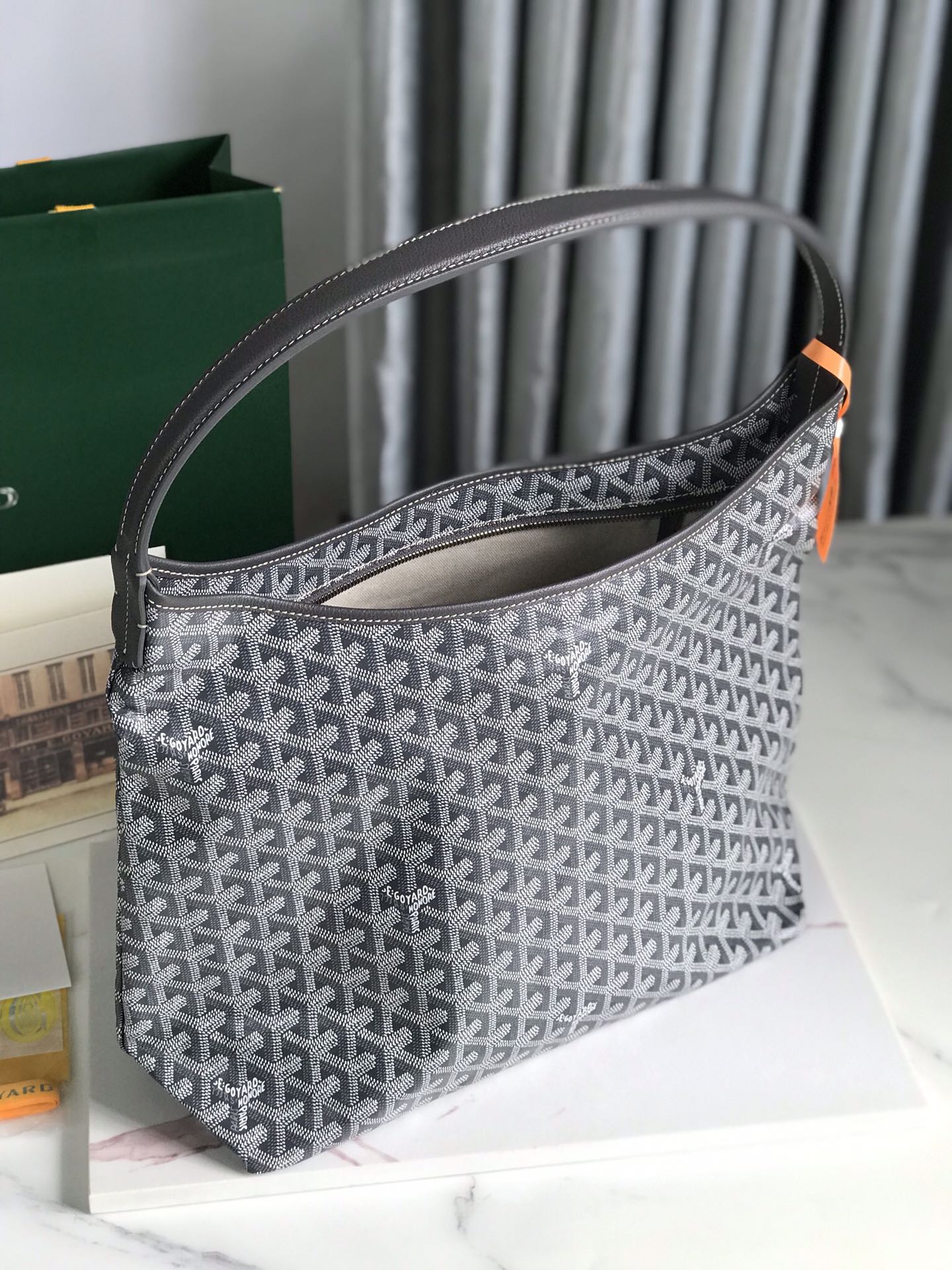Goyard Bohème Hobo Bag Women's Tote gray