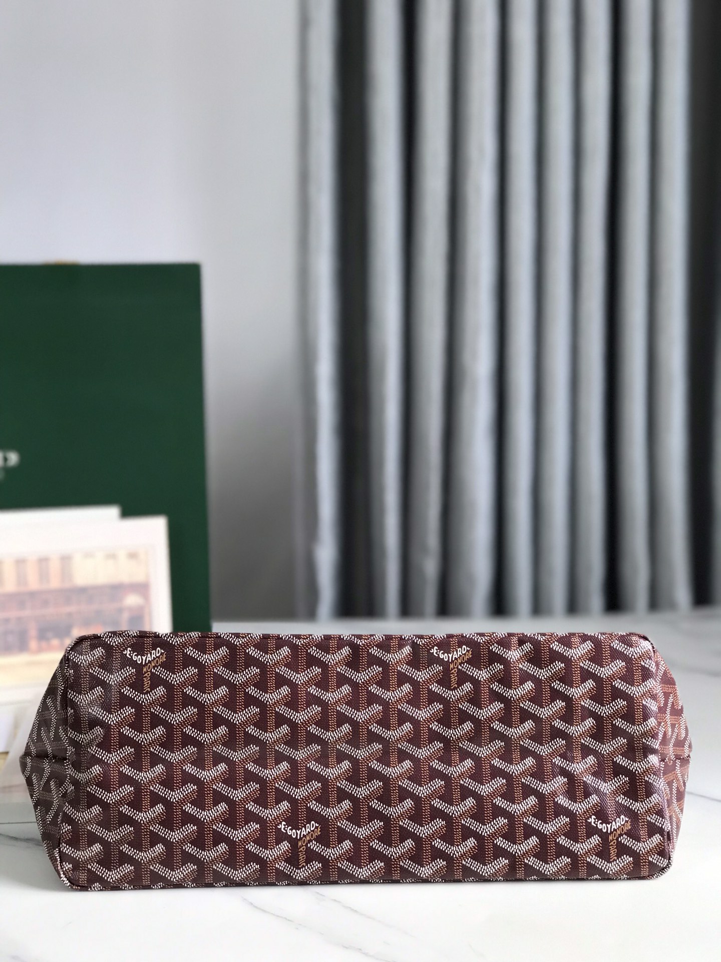 Goyard Bohème Hobo Bag Women's Tote Hobo Burgundy