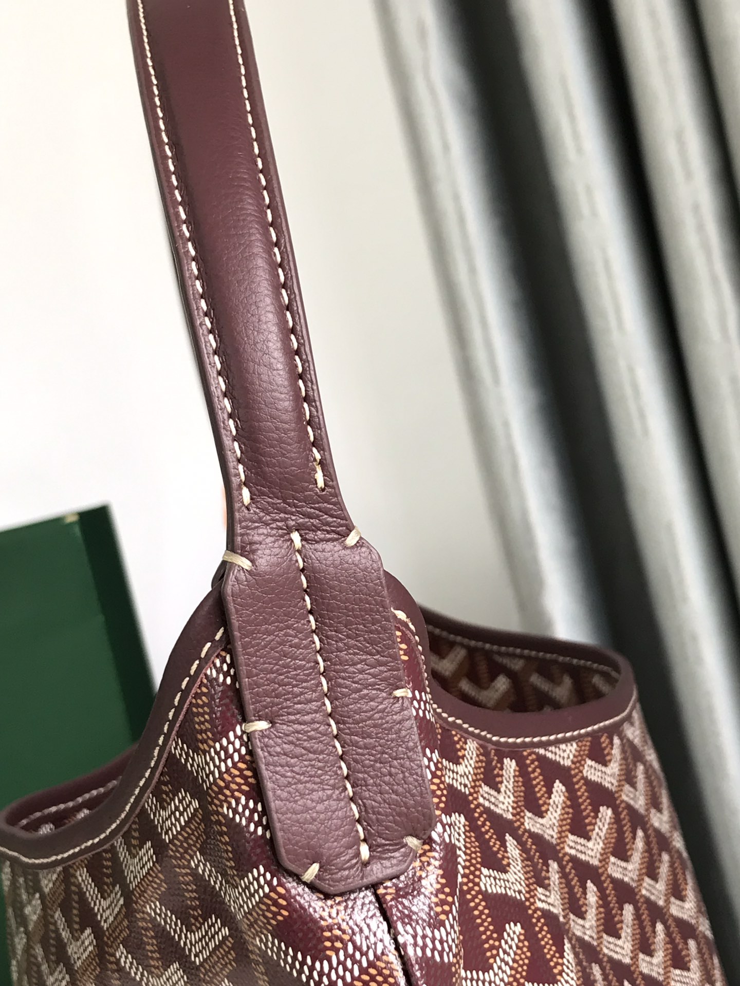 Goyard Bohème Hobo Bag Women's Tote Hobo Burgundy