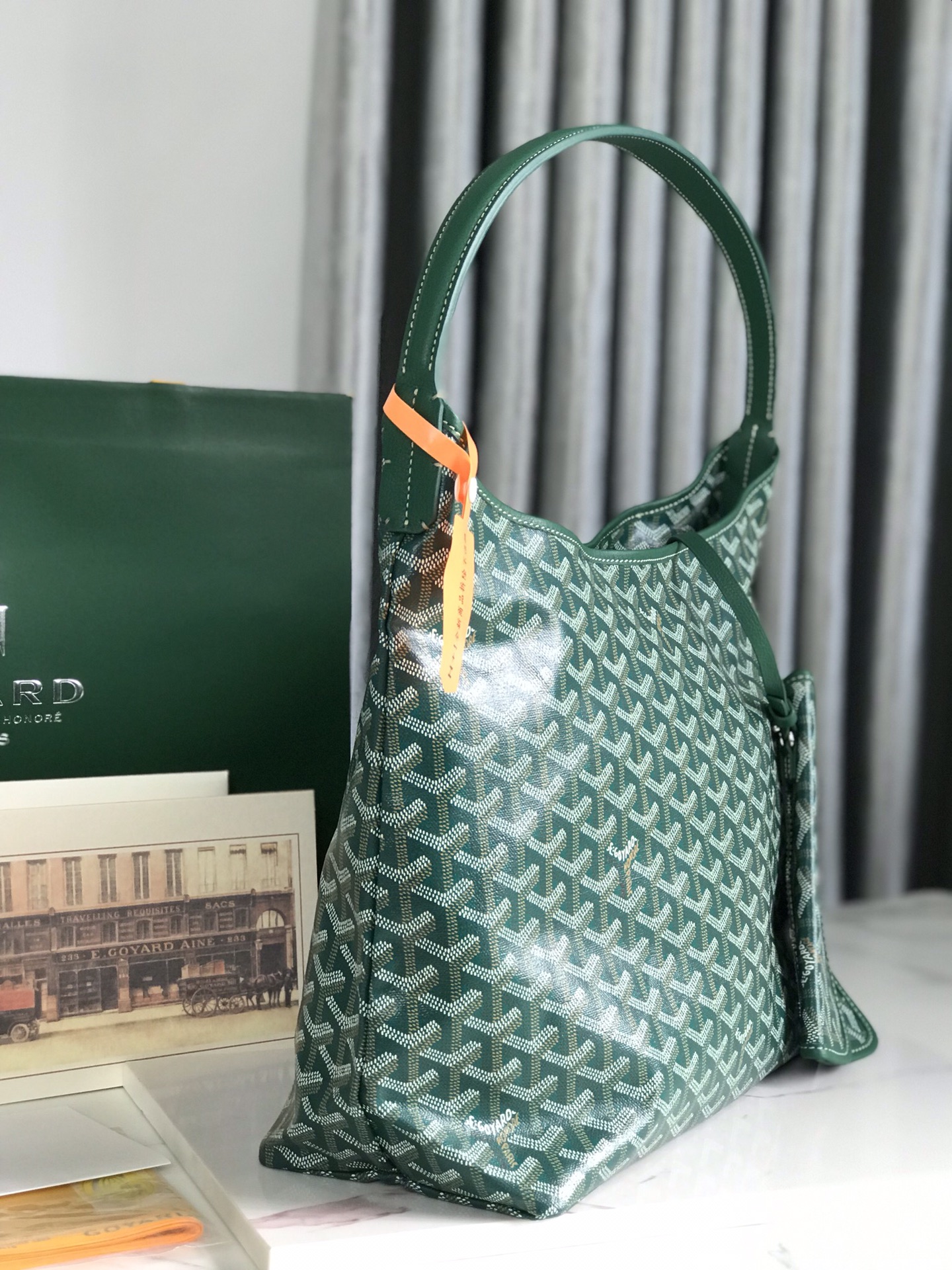 Goyard Bohème Hobo Bag Women's Totegreen