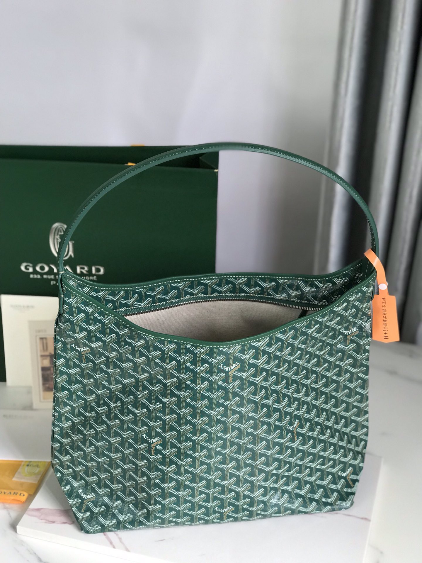 Goyard Bohème Hobo Bag Women's Totegreen