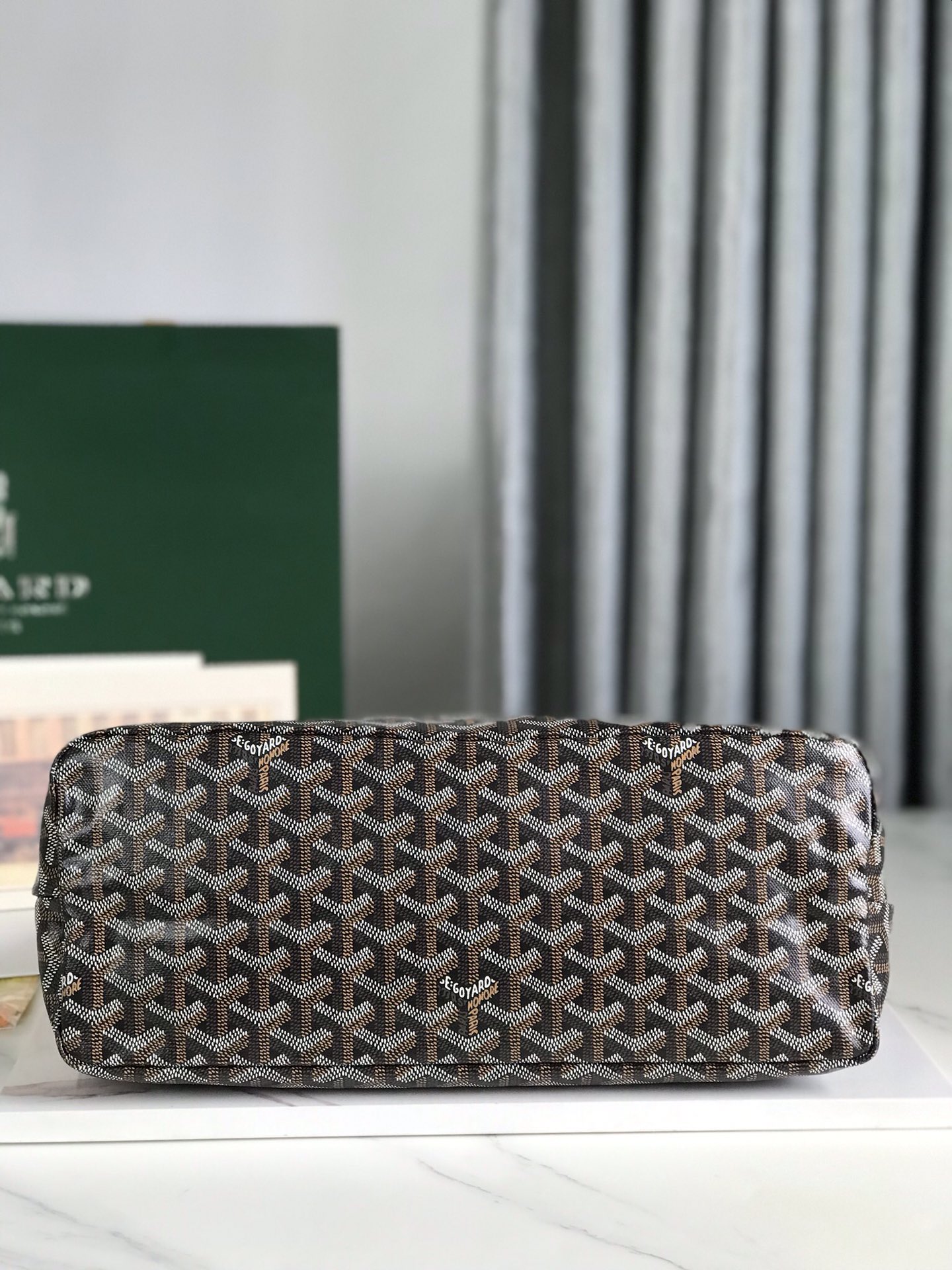Goyard Bohème Hobo Bag Women's Tote Black gray