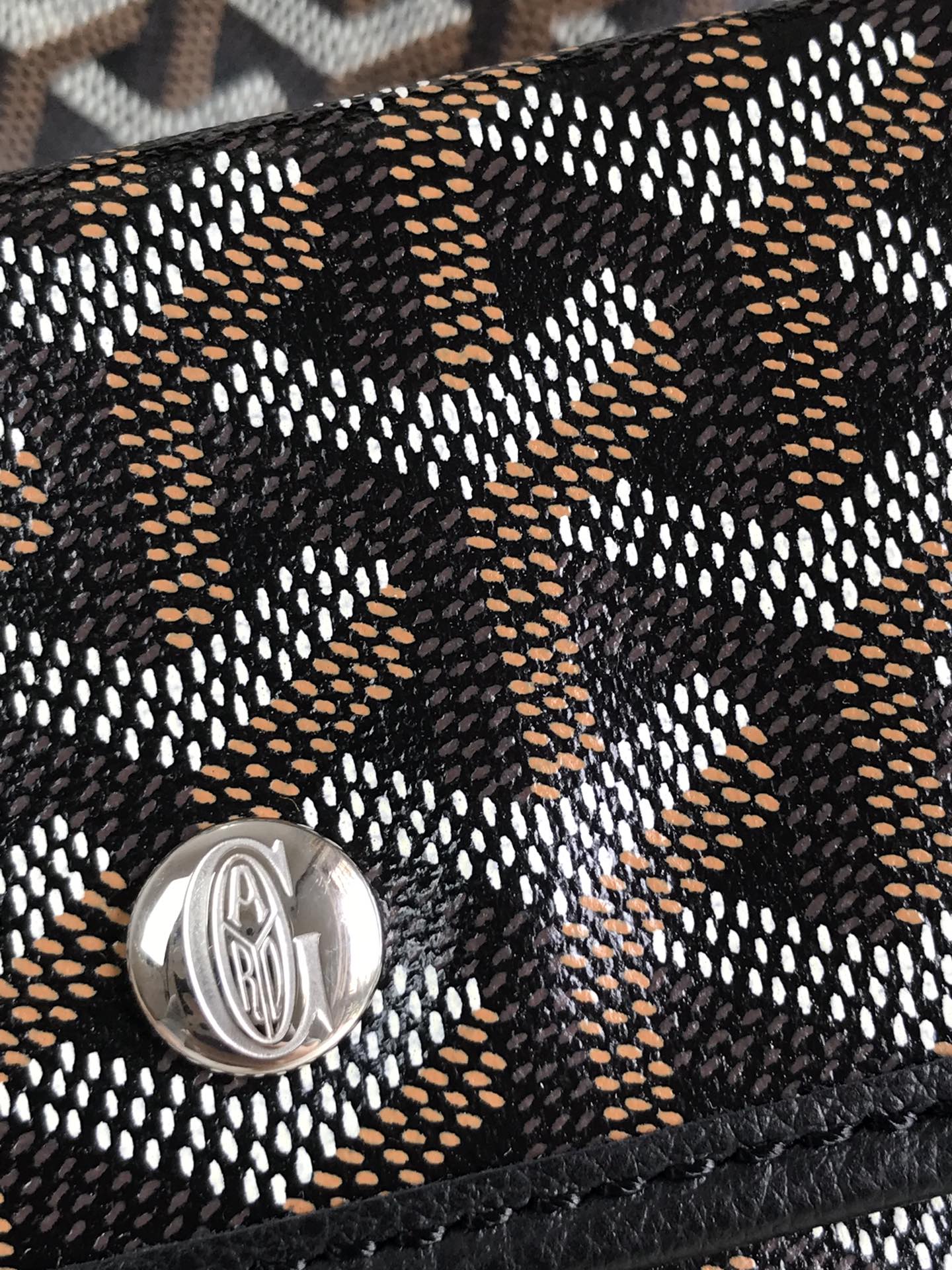 Goyard Bohème Hobo Bag Women's Tote Black gray