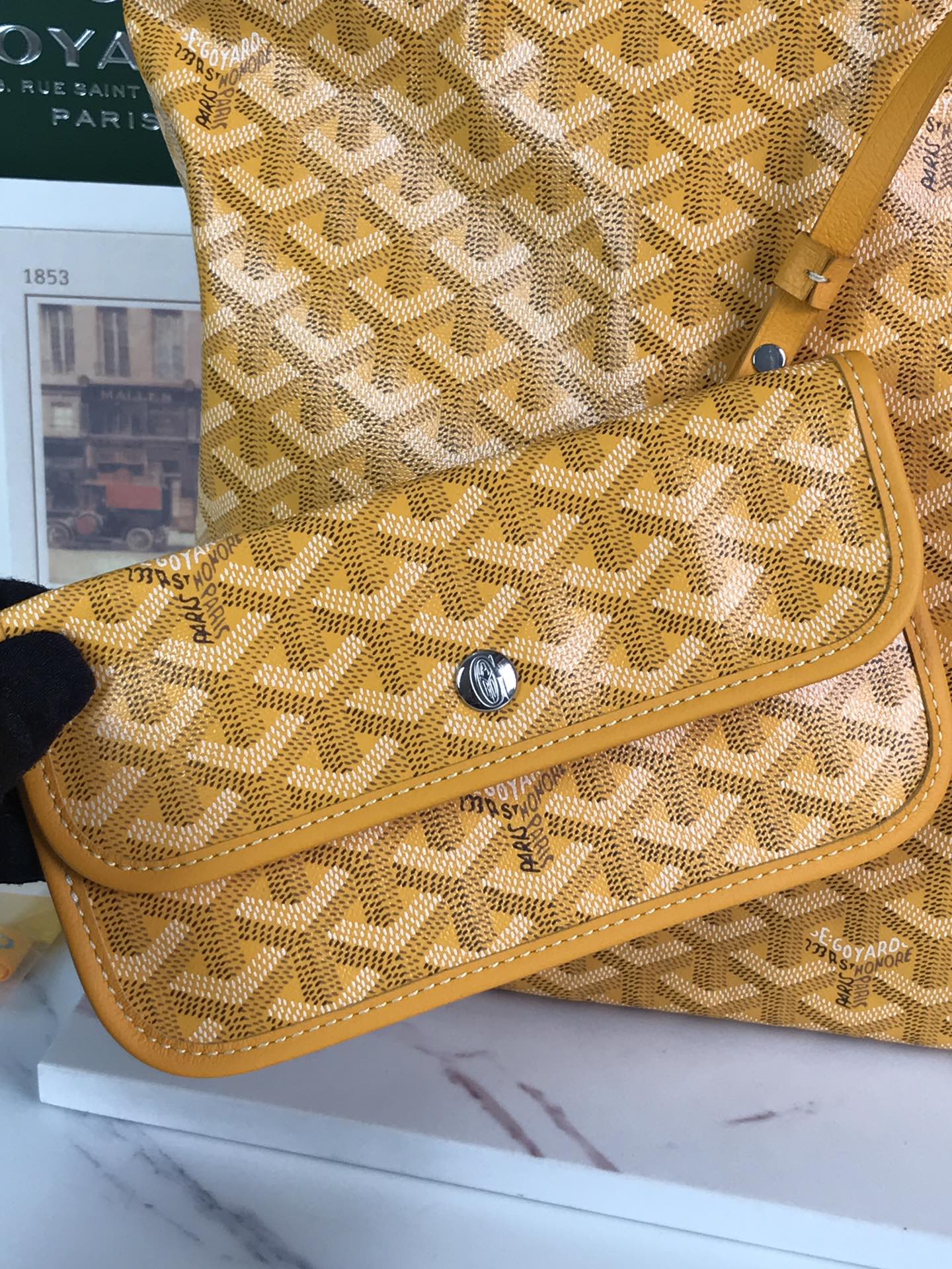 Goyard Bohème Hobo Bag Women's Tote yellow