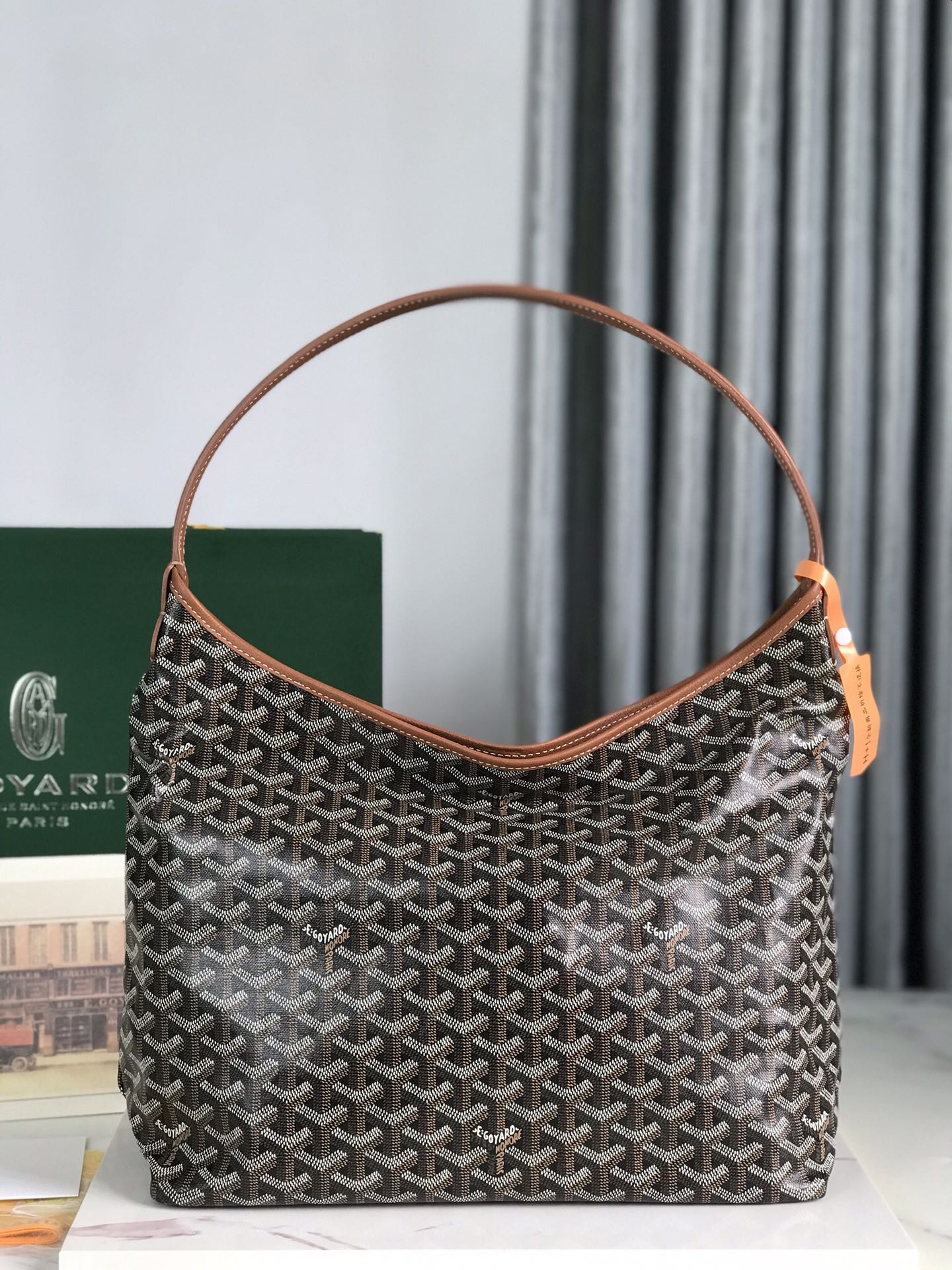 Goyard Bohème Hobo Bag Women’s Tote Brown