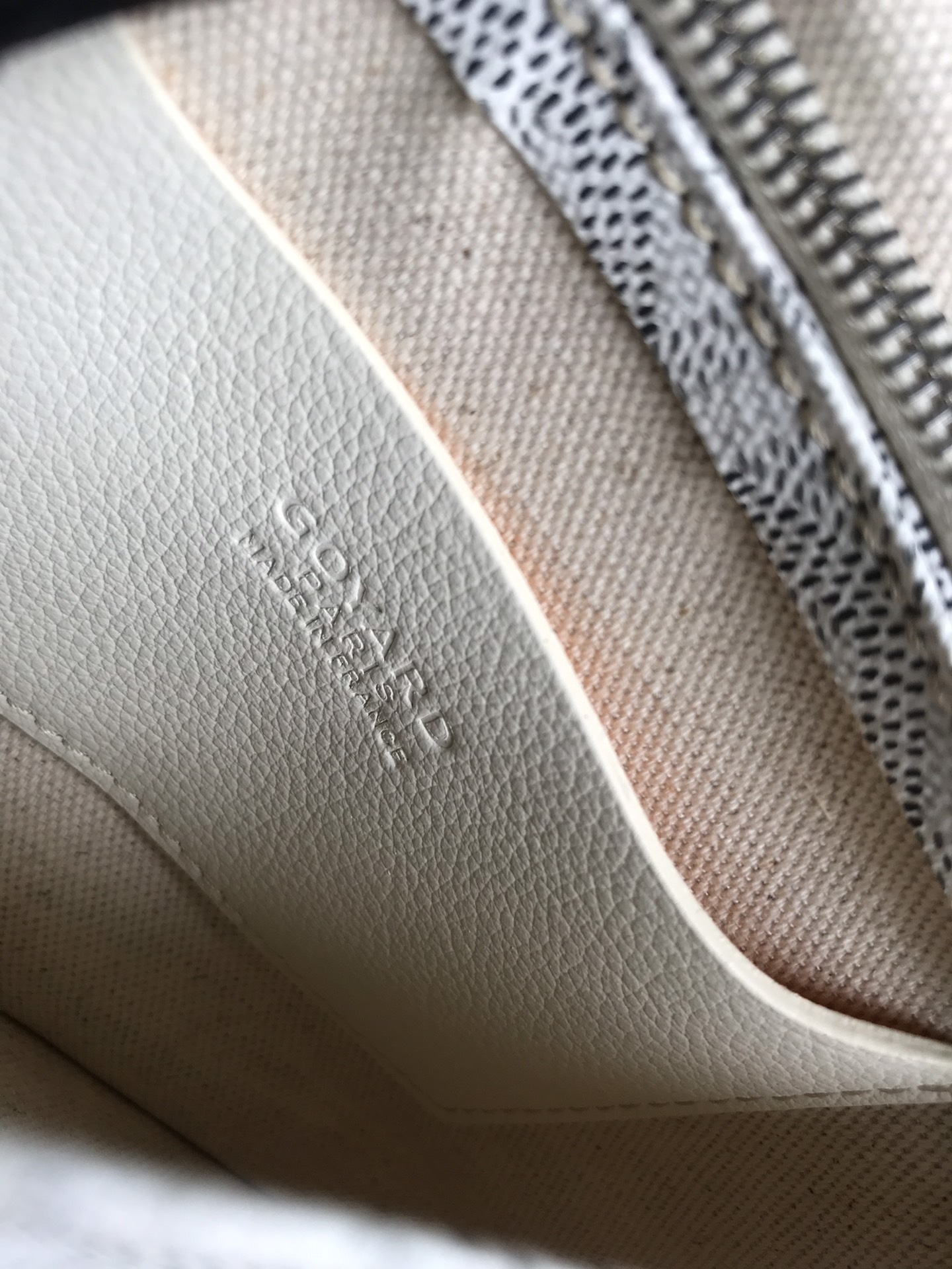 Goyard Plumet Pouch 'white' Women's Bag