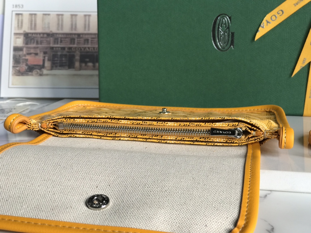 Goyard Plumet Pouch 'yellow' Women's Bag