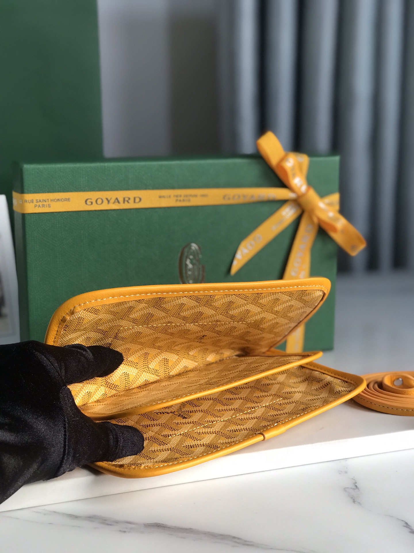 Goyard Plumet Pouch 'yellow' Women's Bag