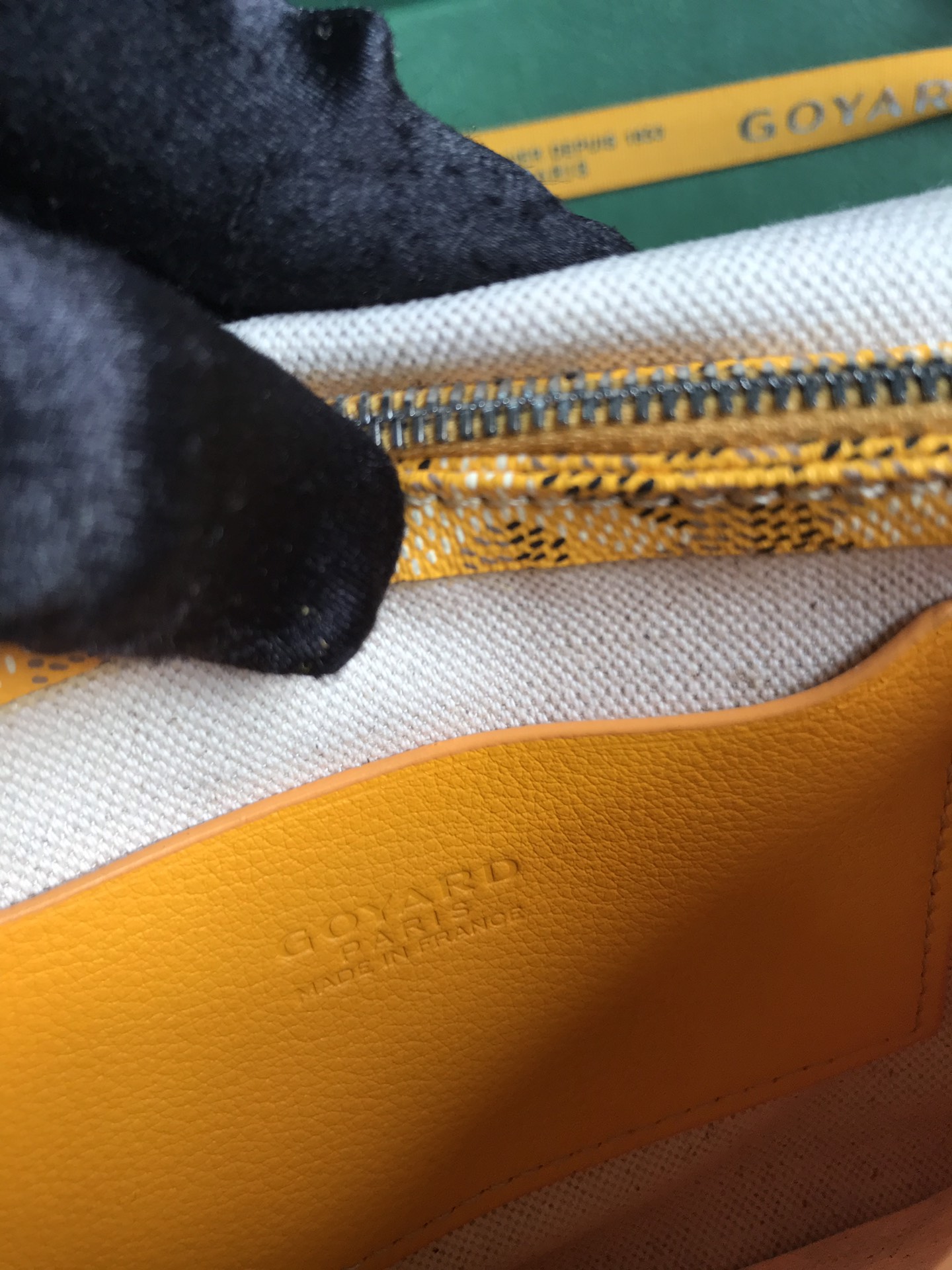 Goyard Plumet Pouch 'yellow' Women's Bag