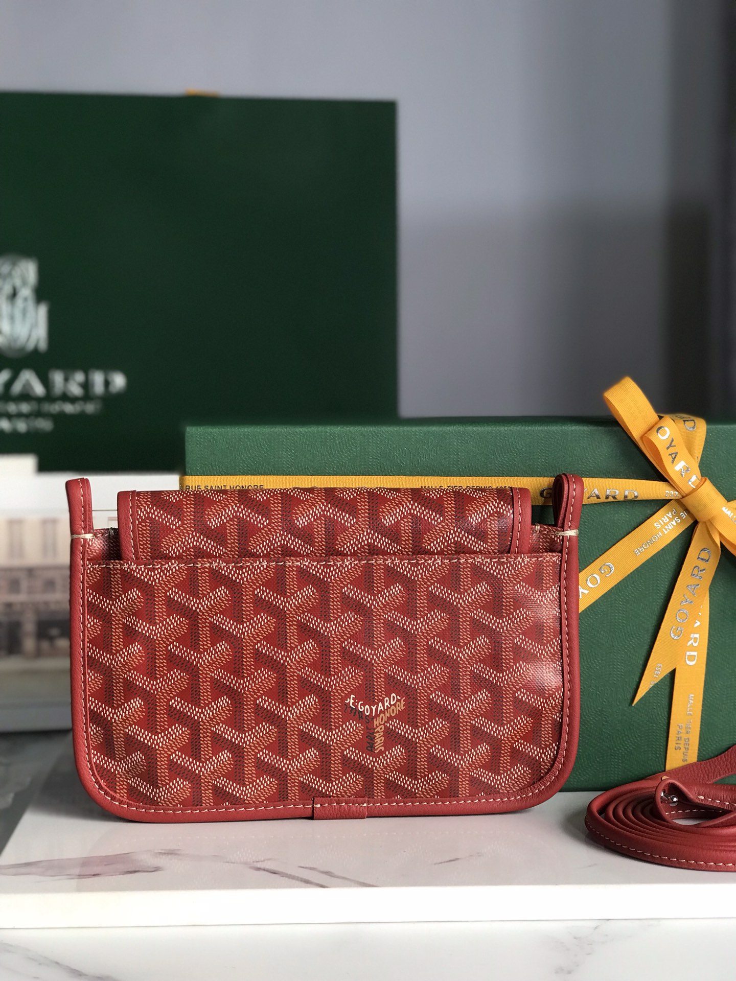 Goyard Plumet Pouch ‘red’ Women’s Bag