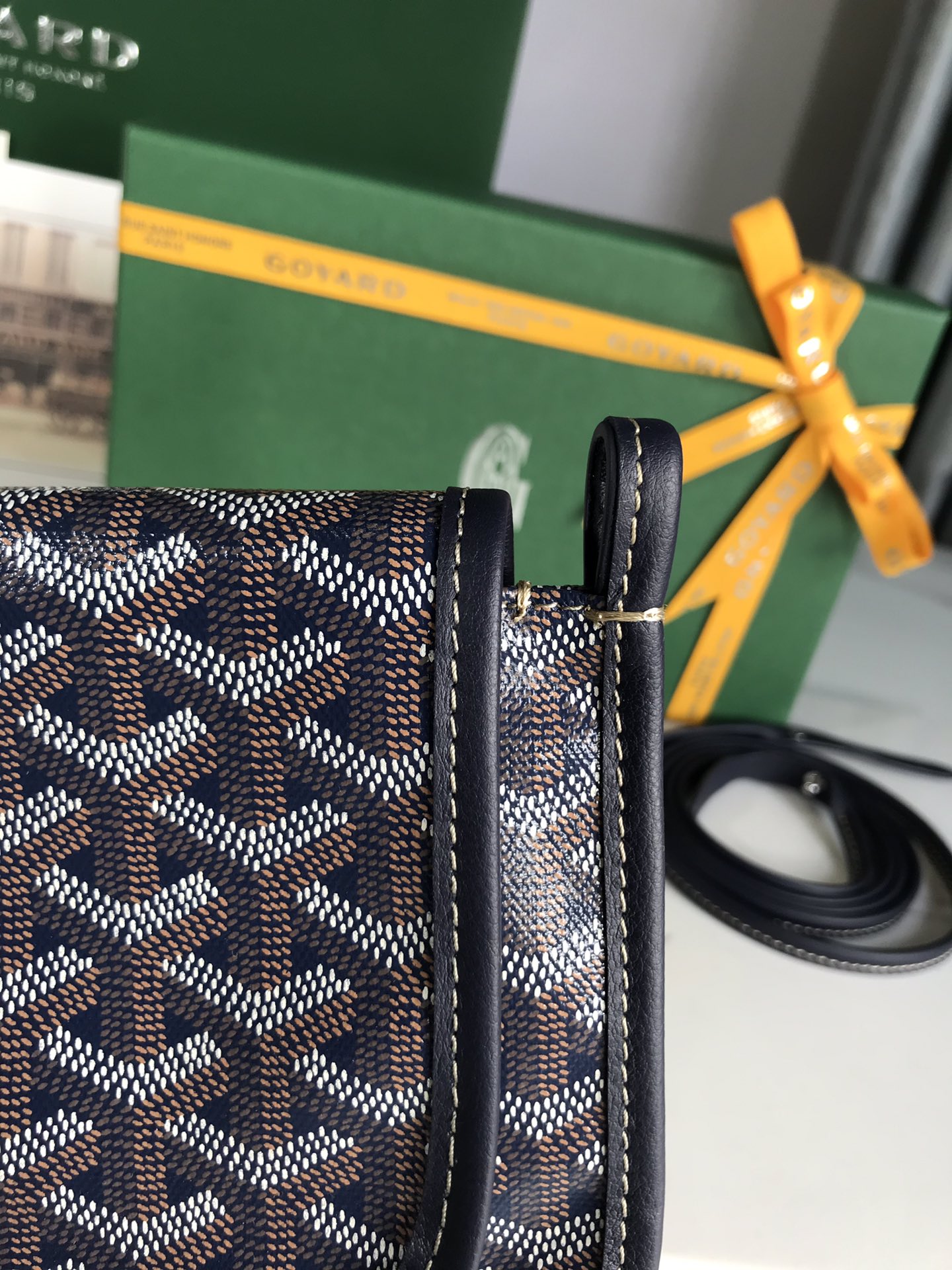Goyard Plumet Pouch 'navy' Women's Bag