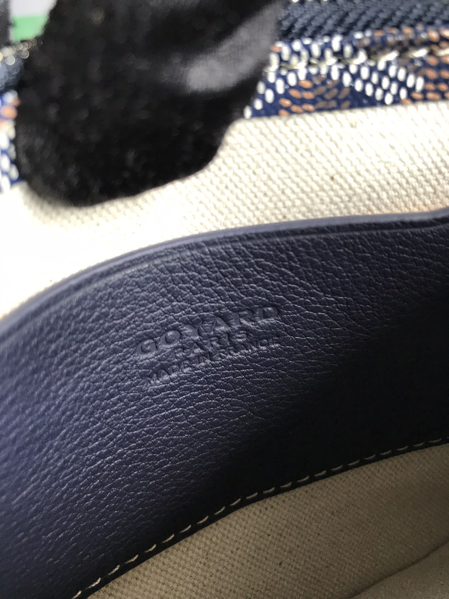 Goyard Plumet Pouch 'navy' Women's Bag