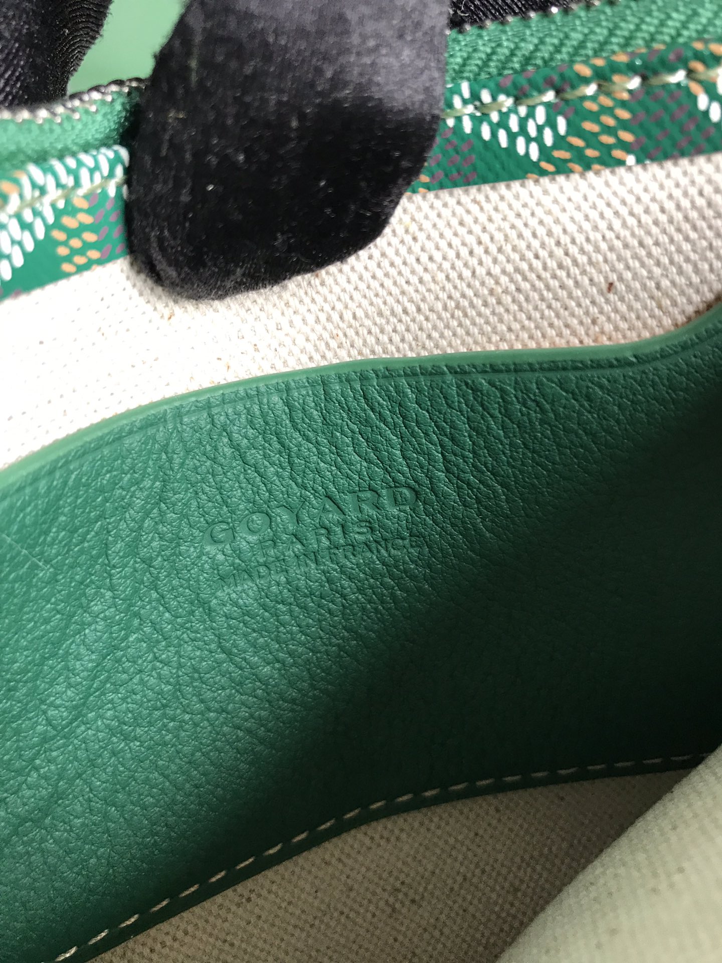 Goyard Plumet Pouch 'green' Women's Bag