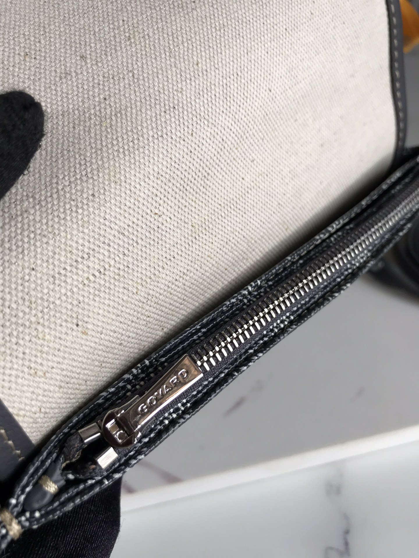 Goyard Plumet Pouch black Women's Bag