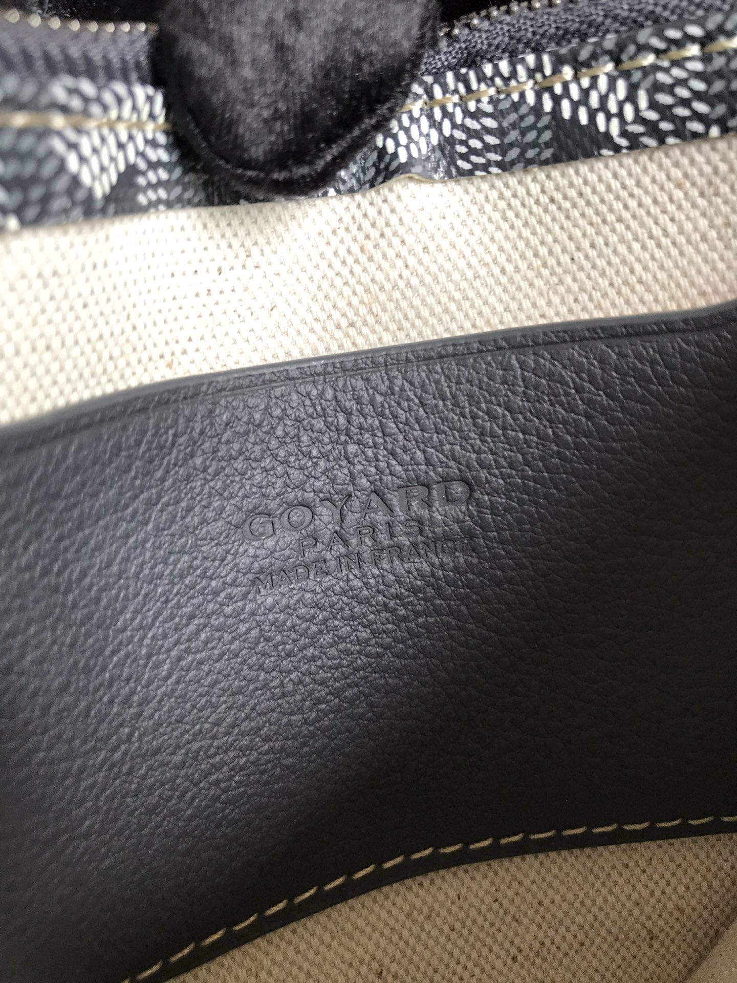 Goyard Plumet Pouch black Women's Bag