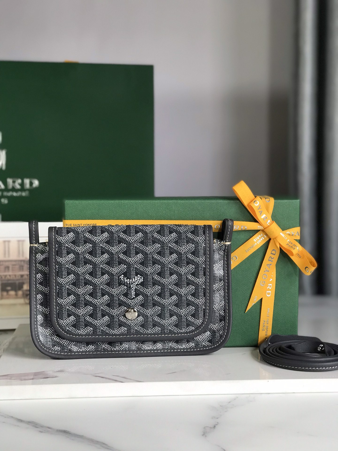Goyard Plumet Pouch black Women’s Bag