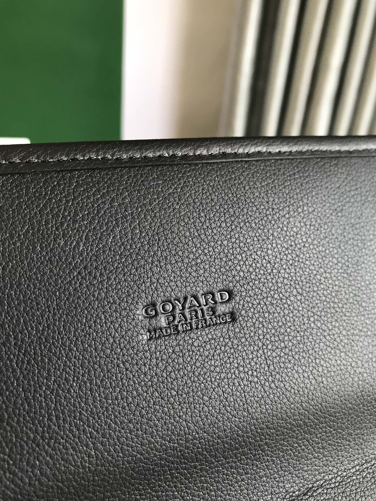 Goyard Saint Leger backpack with bulldog print canvas brown