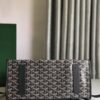 Goyard Saint Leger backpack with bulldog print canvas brown