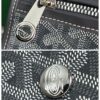 Goyard Saint Leger backpack with bulldog print canvas black