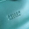 Goyard Saint Leger backpack with bulldog print canvas green