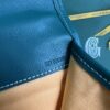Goyard Saint Leger backpack with bulldog print canvas green