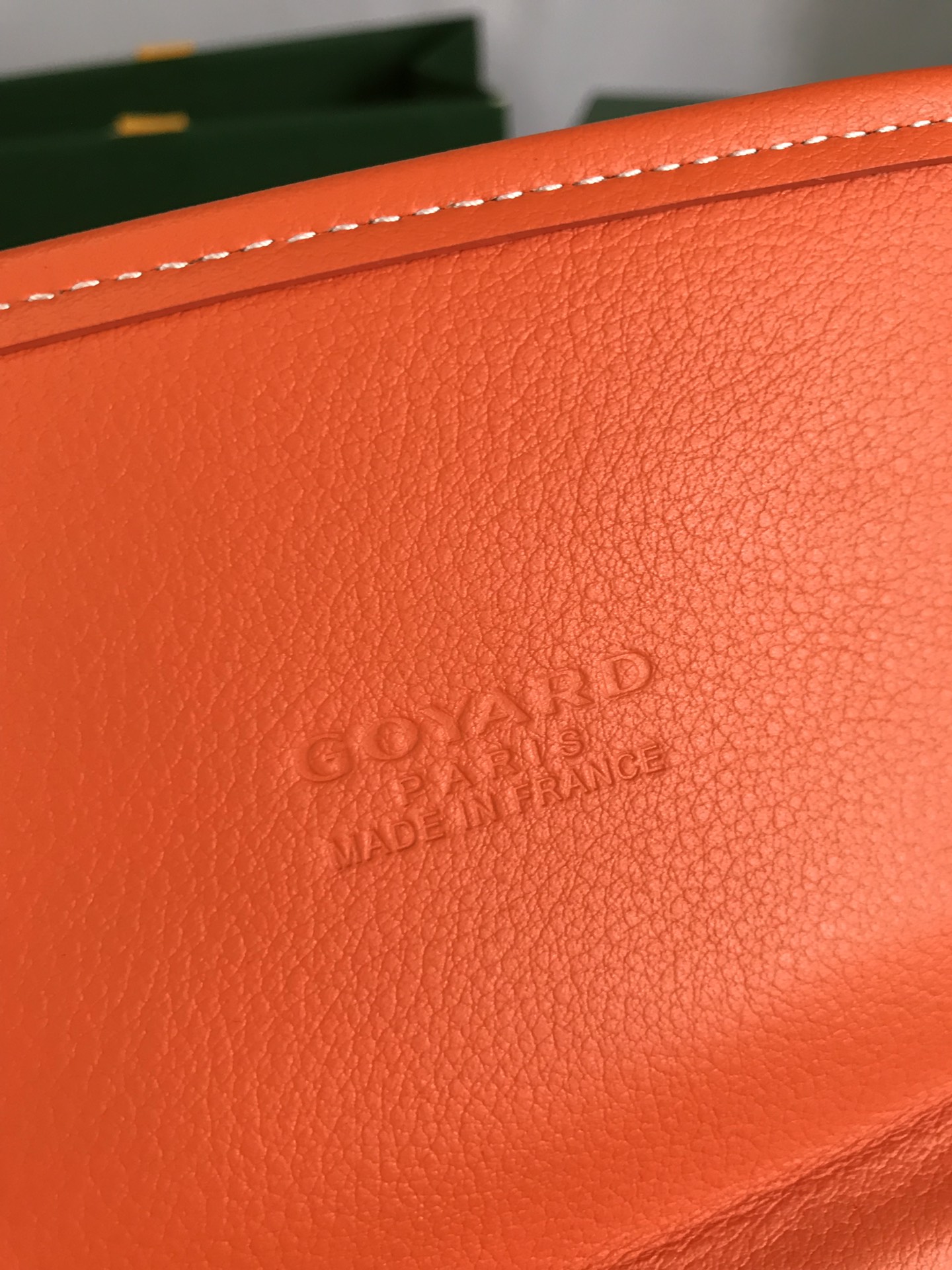 Goyard 2020 Goyardine Saint-Leger Backpack - Orange