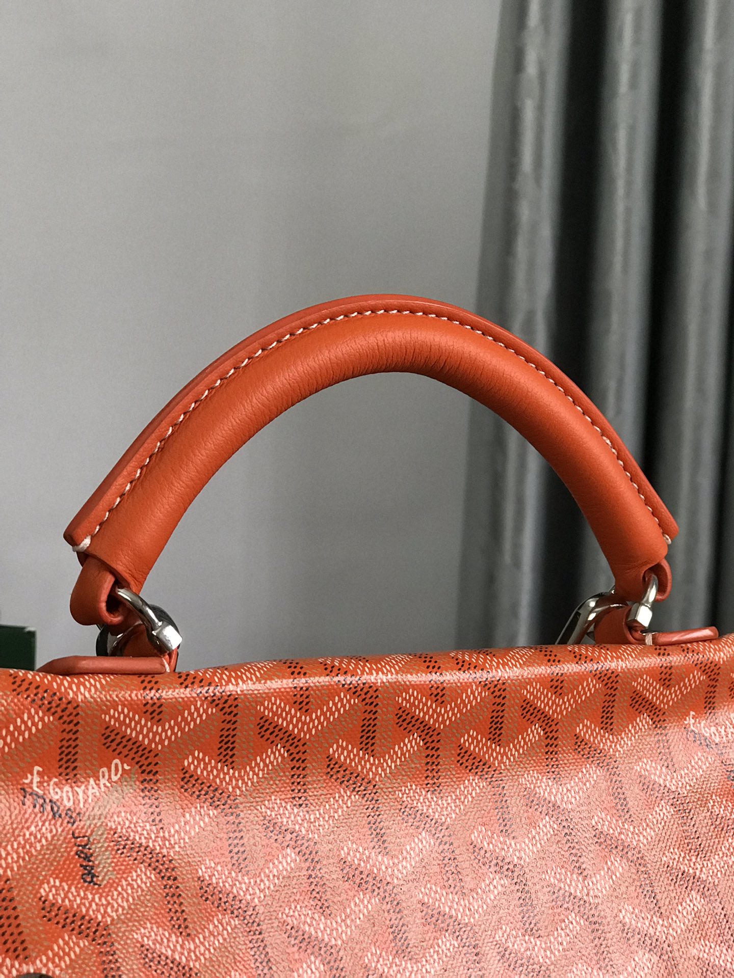 Goyard 2020 Goyardine Saint-Leger Backpack - Orange