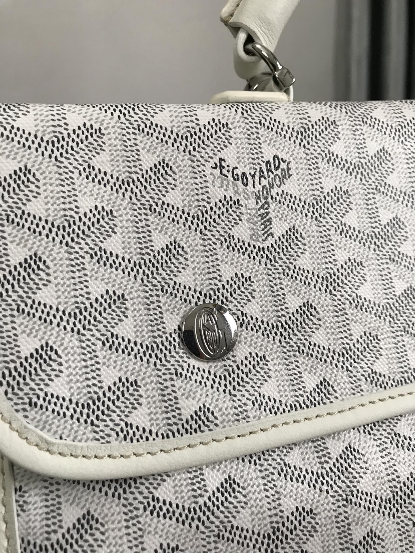 Goyard Goyardine Saint Leger - White Backpacks, Handbags -