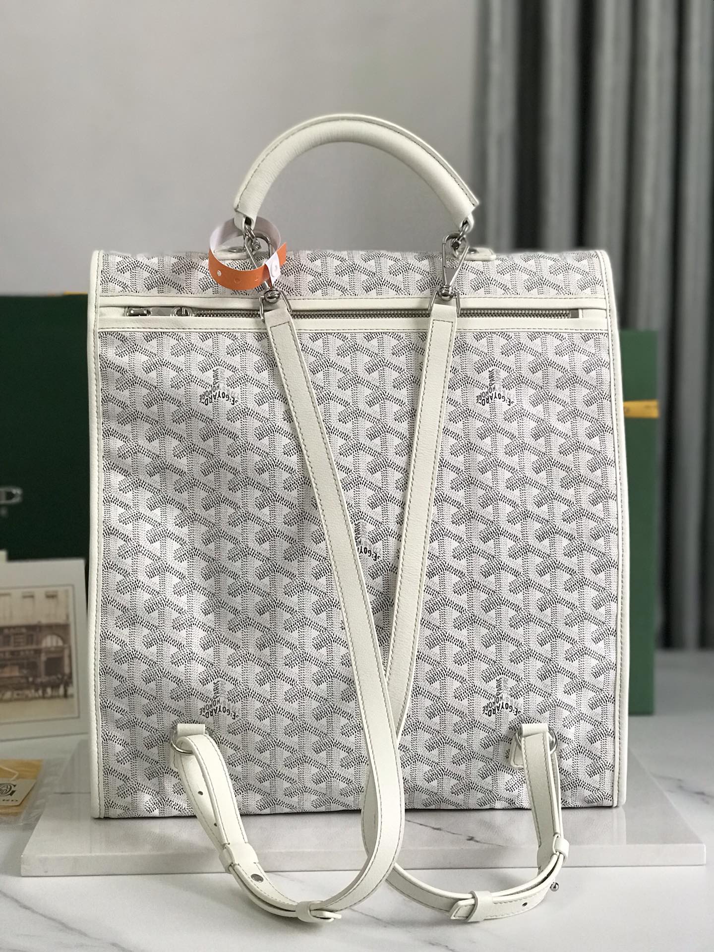 Goyard Goyardine Saint Leger - White Backpacks, Handbags -